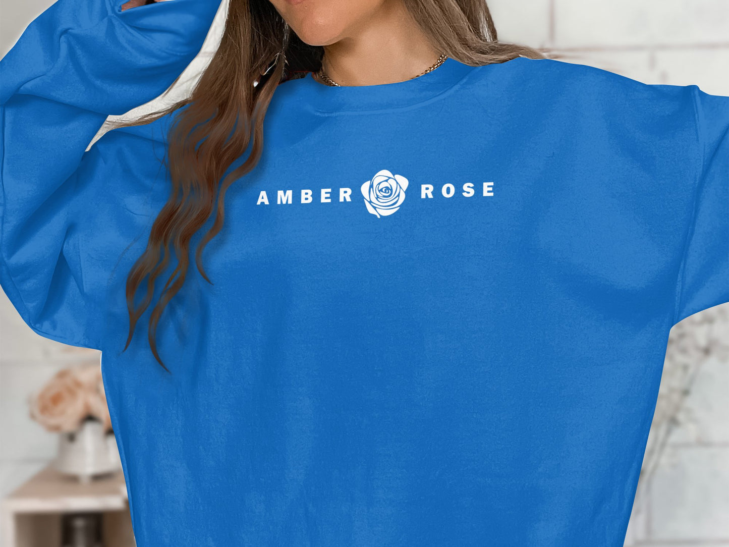 Amber Rose Sweatshirt Royal