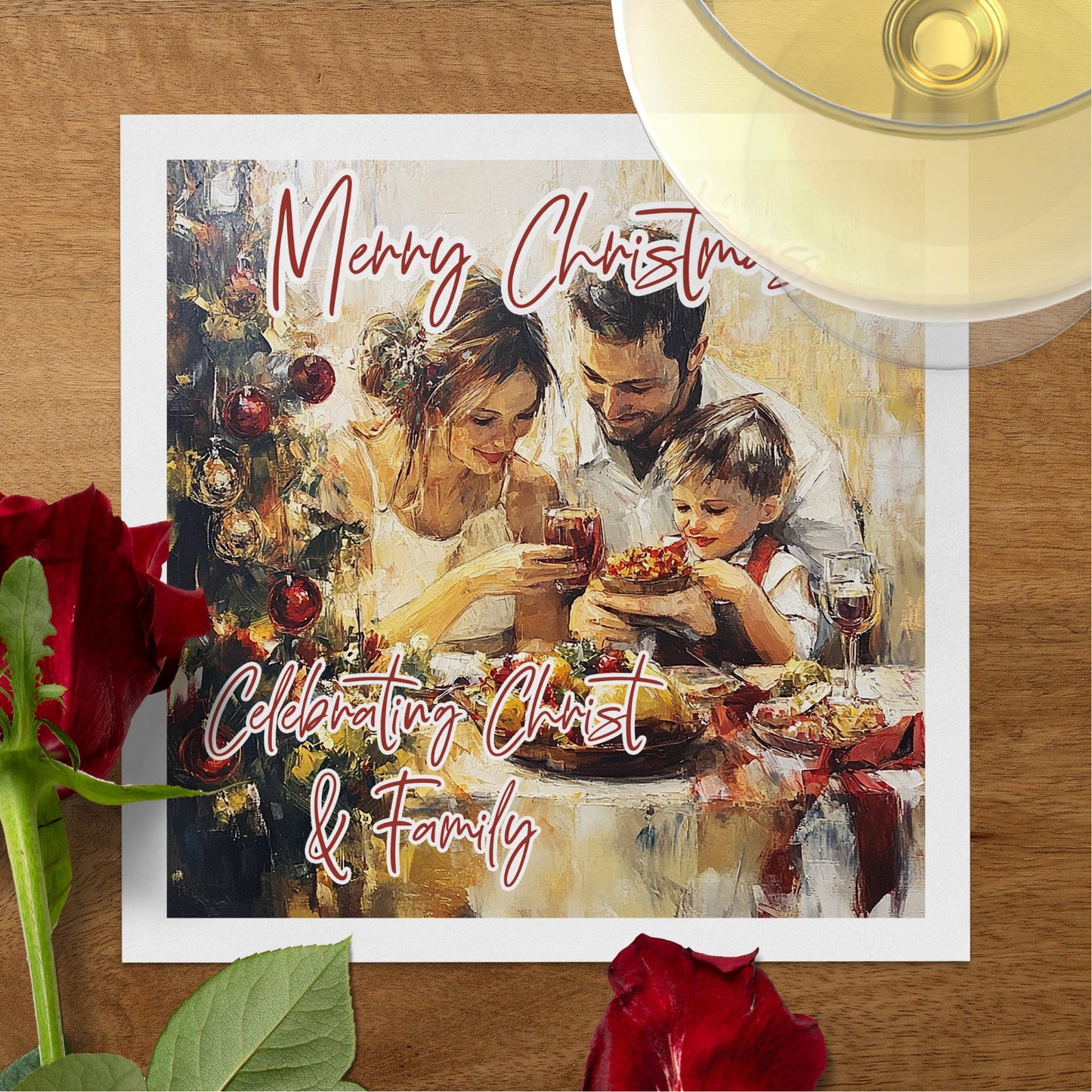 Celebrating Christ Christmas Napkins Image 5