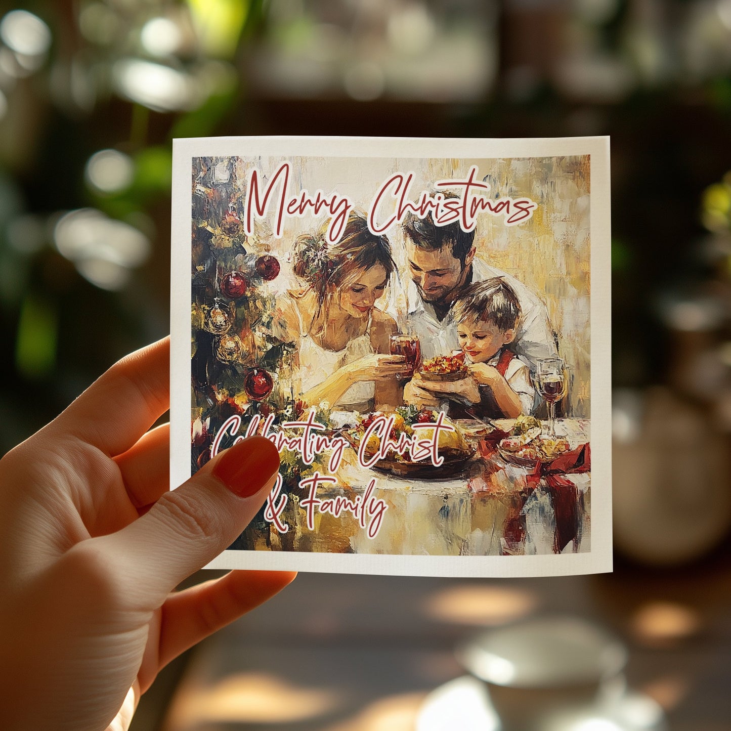 Celebrating Christ Christmas Napkins Image 8