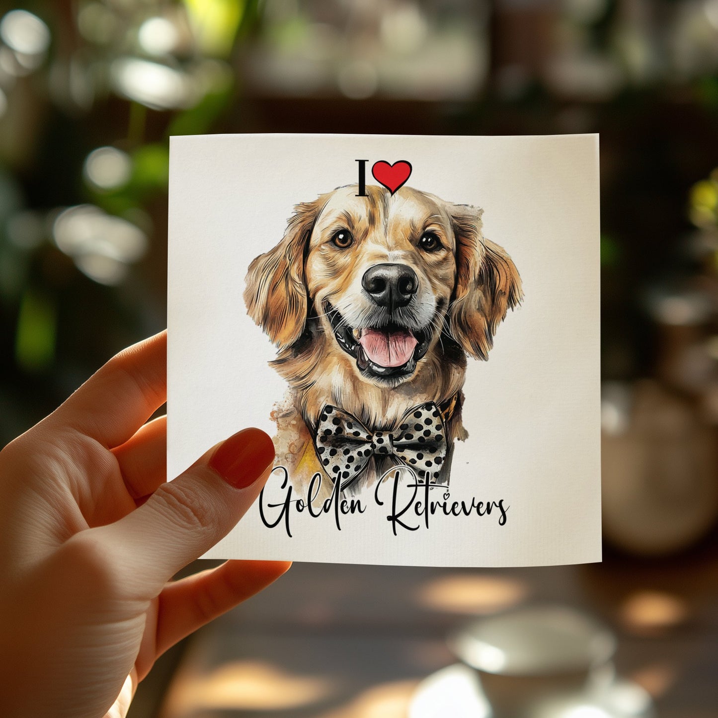 Beautiful Golden Retriever napkins, perfect for a dog-lover's celebration or party.