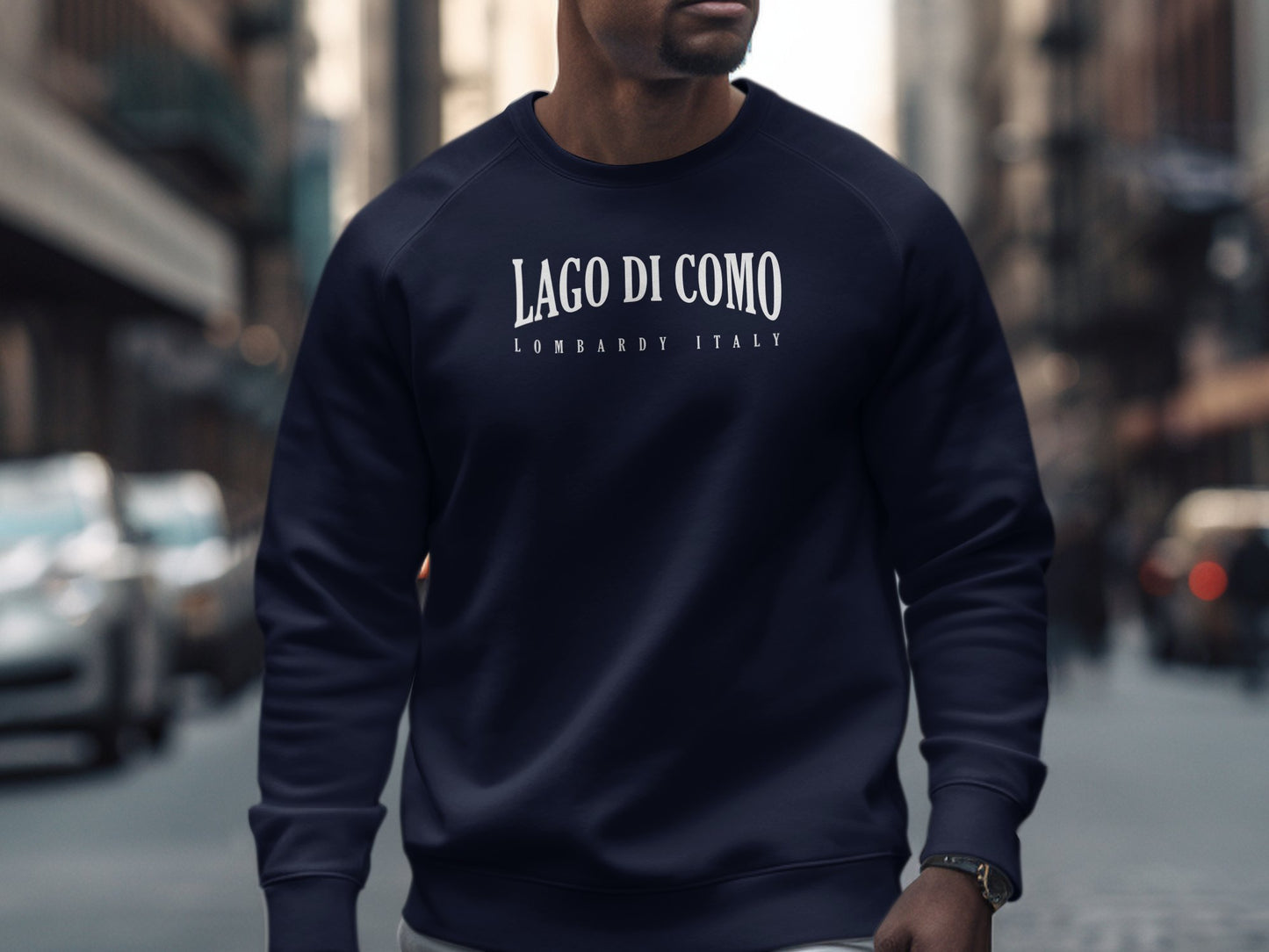 Lago di Como Sweatshirt Navy