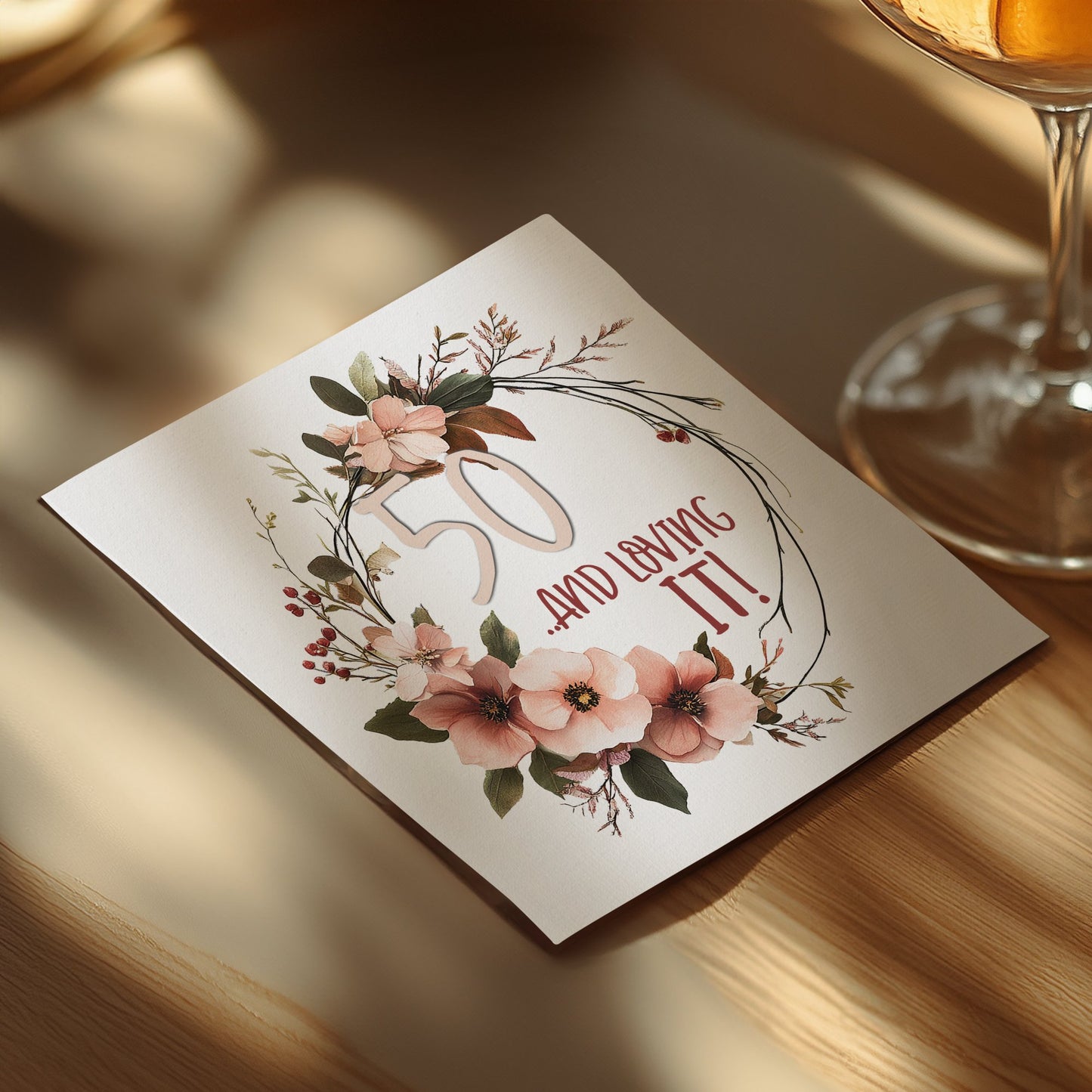 Personalized birthday napkins with a vibrant design to make your celebration even more memorable.