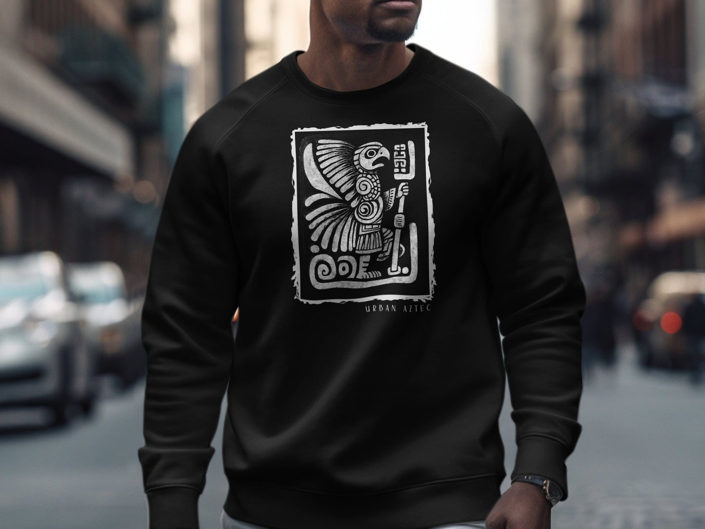 Urban Aztec Sweatshirt Edition 1 Black