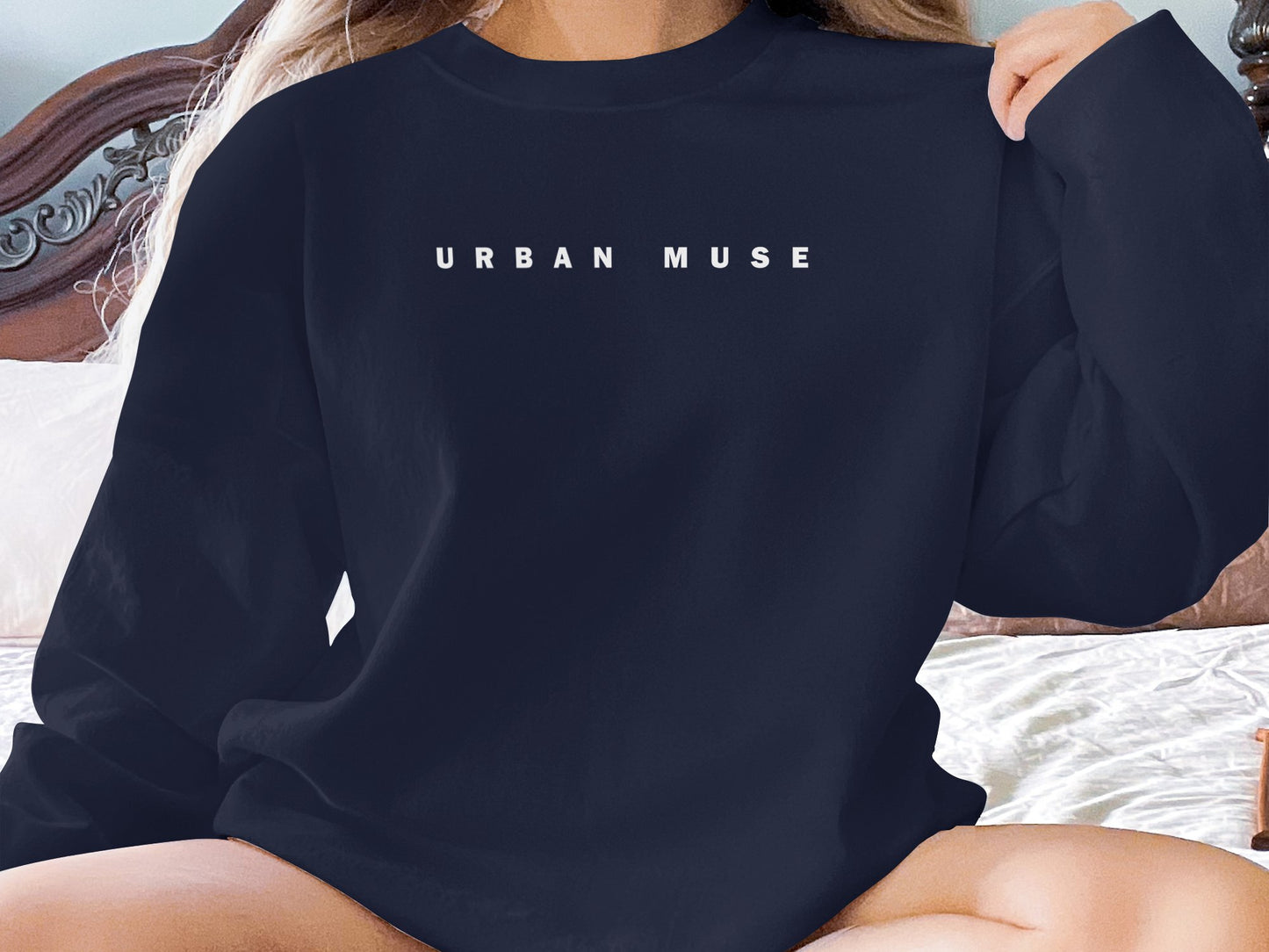 Urban Muse Sweatshirt Navy