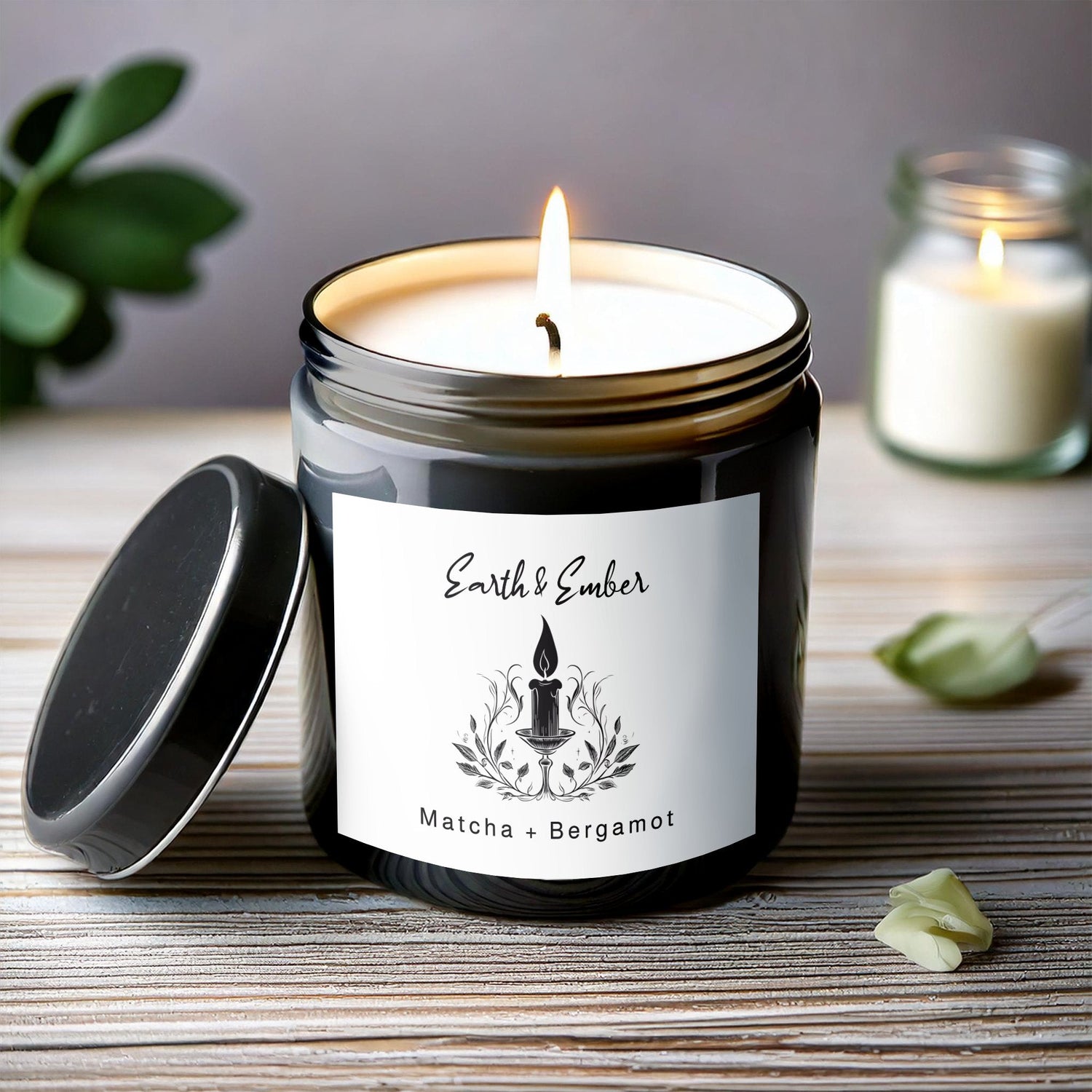 Scented candles collection featuring a variety of calming aromas and fragrances, perfect for creating a soothing atmosphere