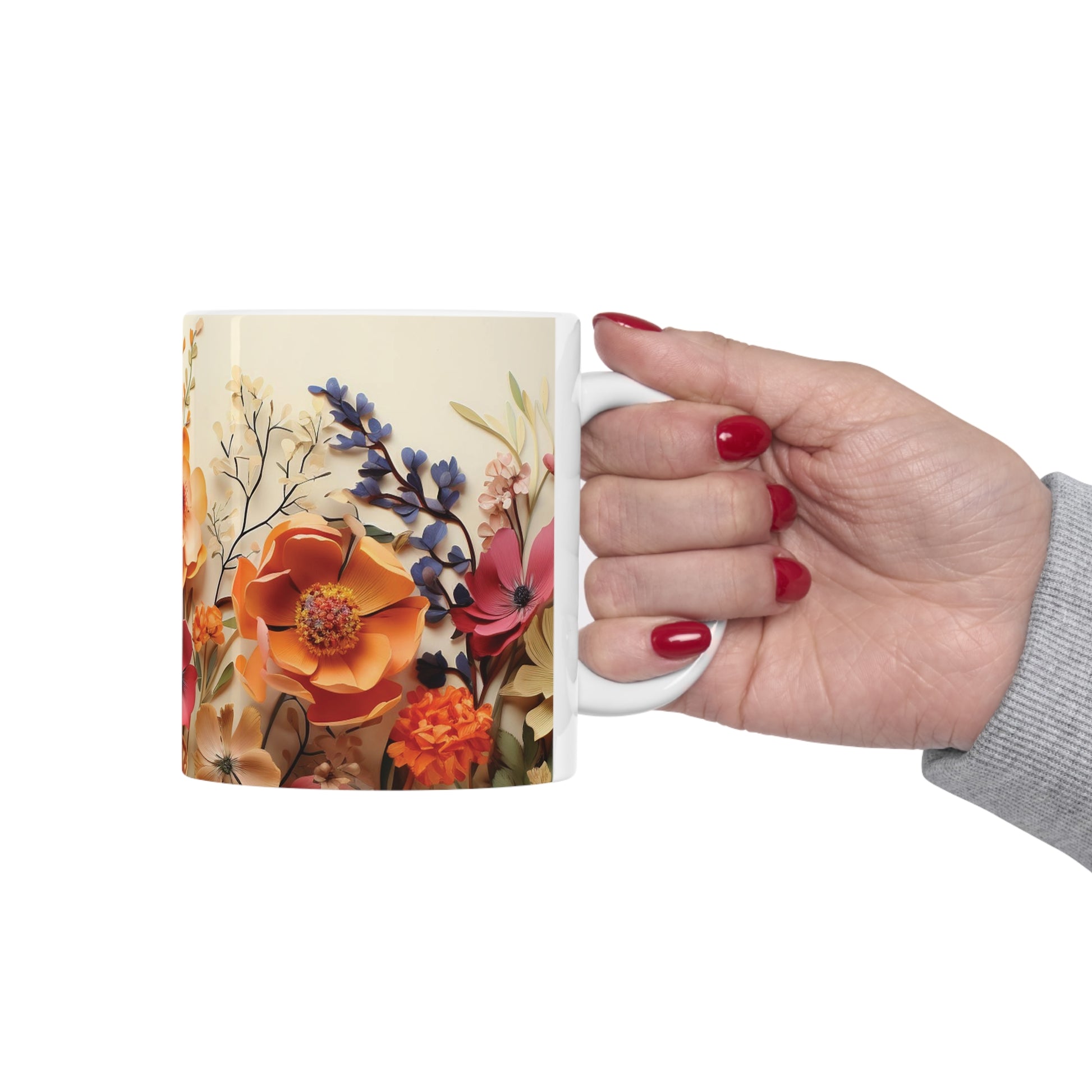 Floral Watercolour Mug Edition 7 Image 5