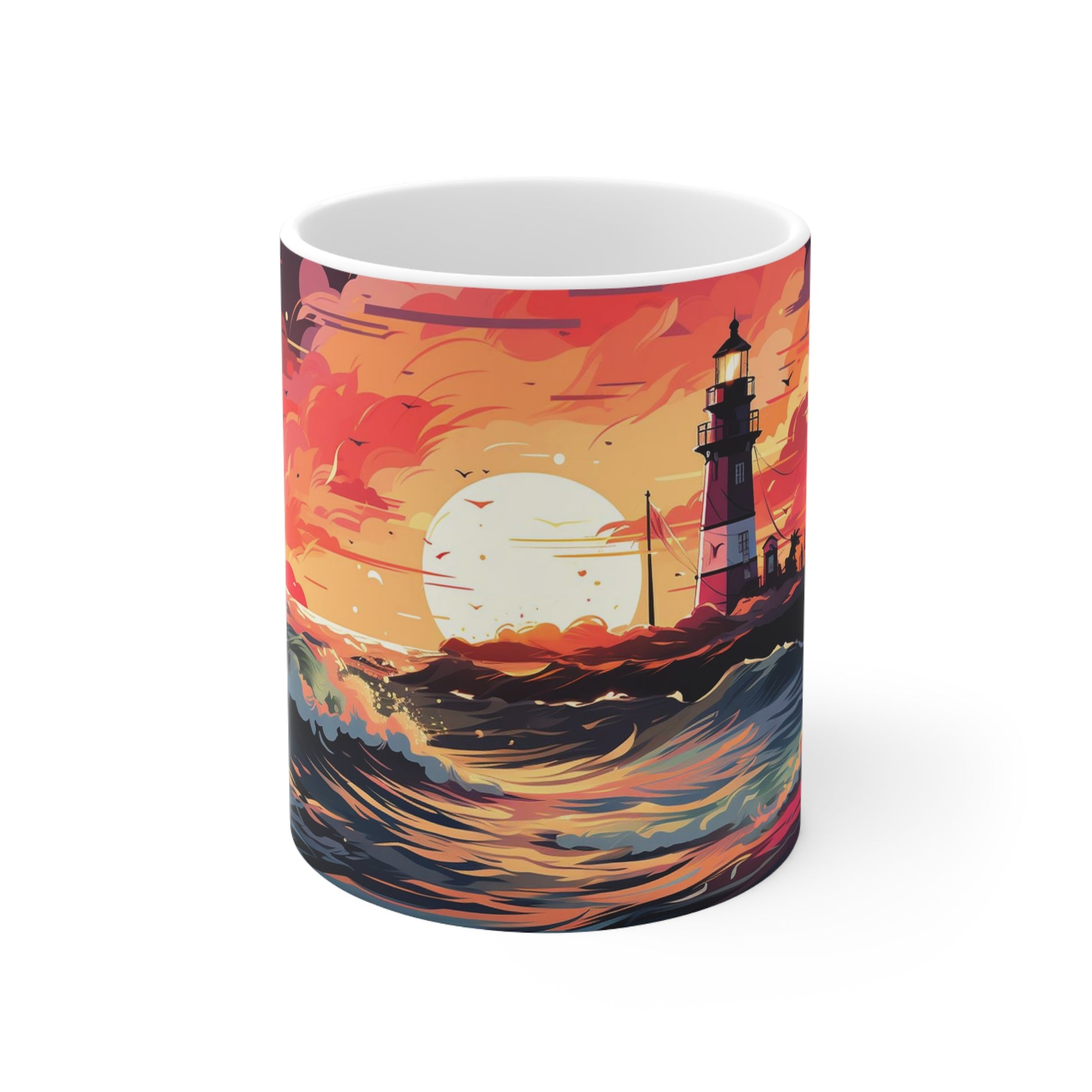 Pastel Lighthouse Mug Edition 2 Image 2