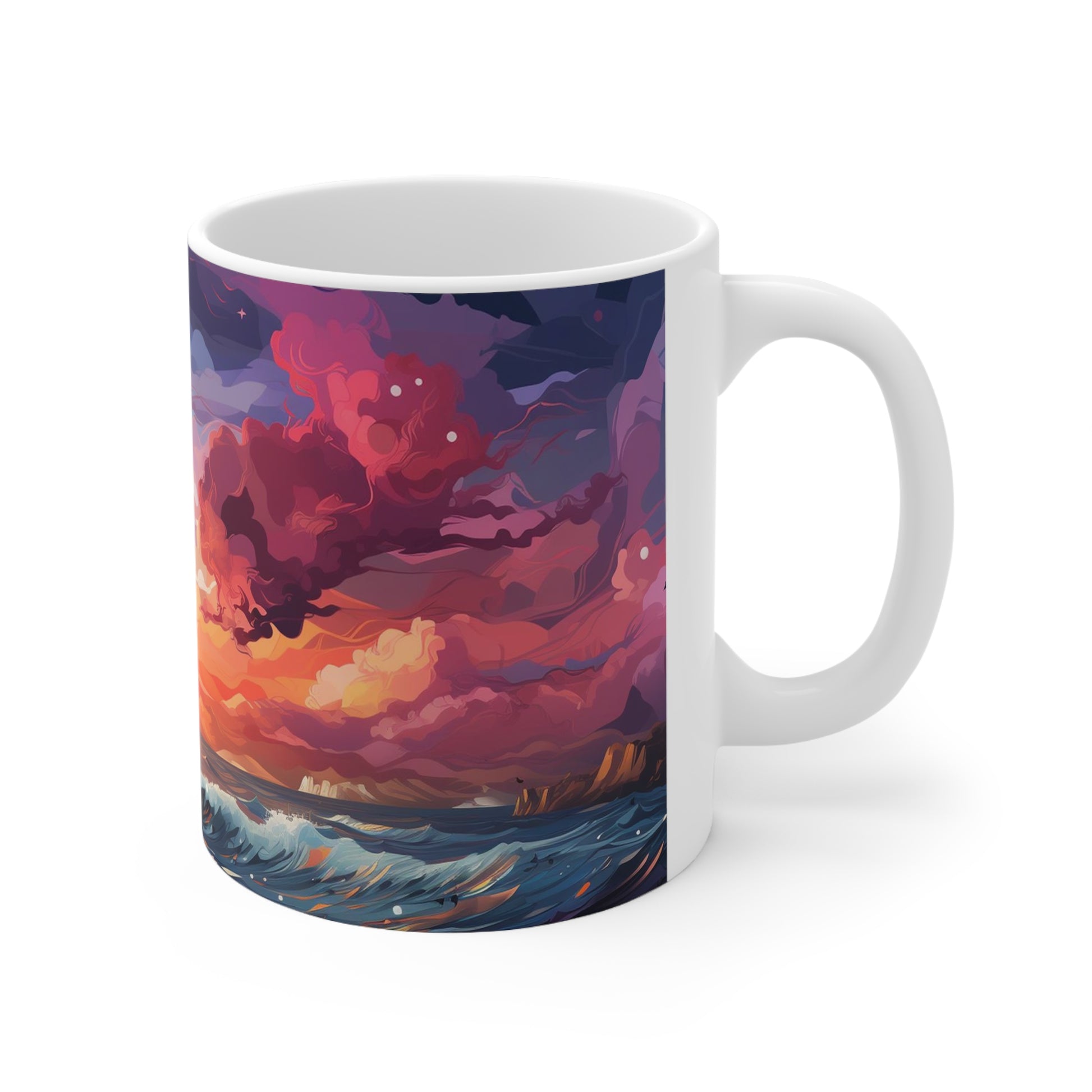 Pastel Lighthouse Mug Edition 6 Image 3