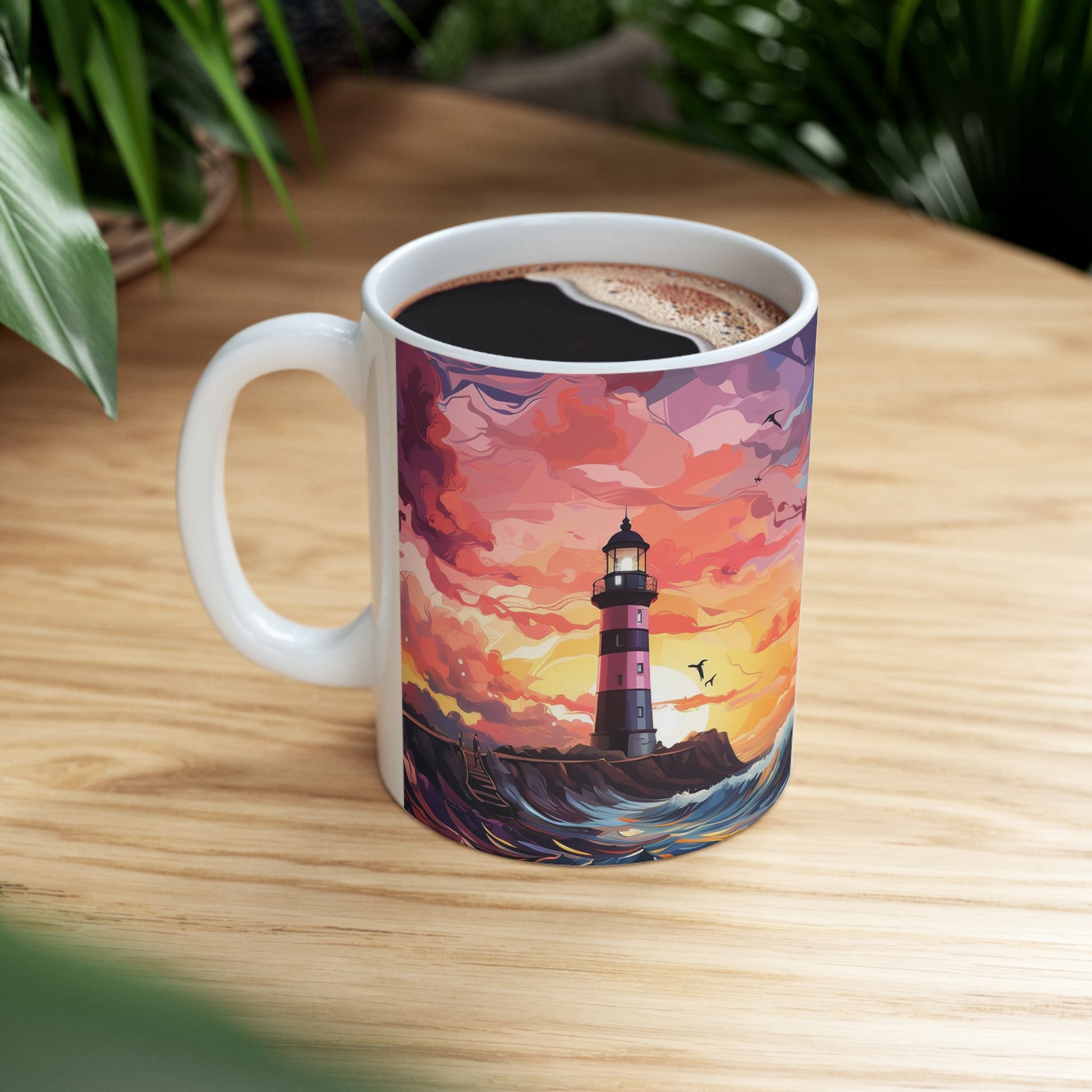 Pastel Lighthouse Mug Edition 6 Image 4