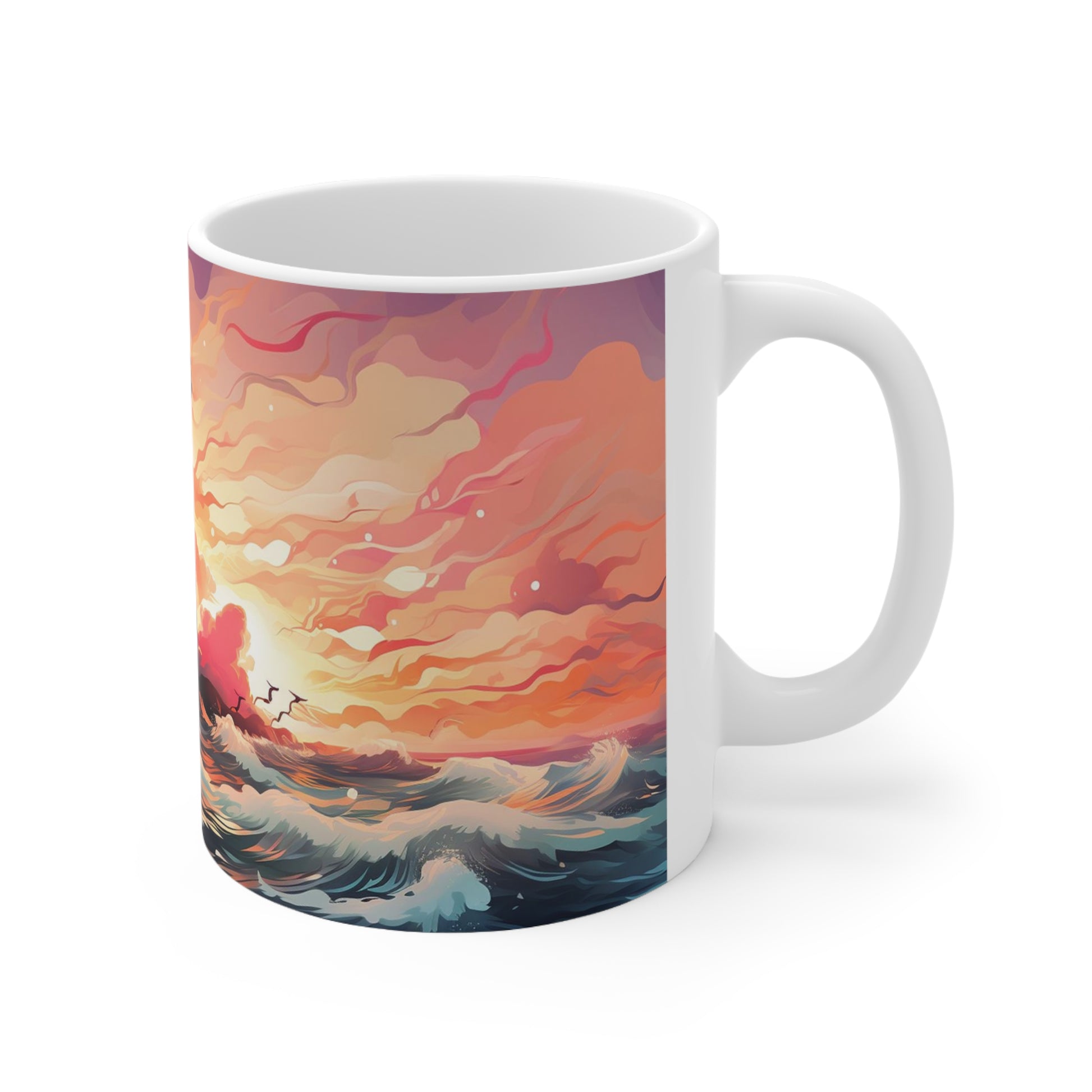 Pastel Lighthouse Mug Edition 7 Image 3