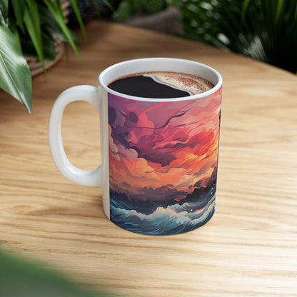 Pastel Lighthouse Mug Edition 7 Image 4