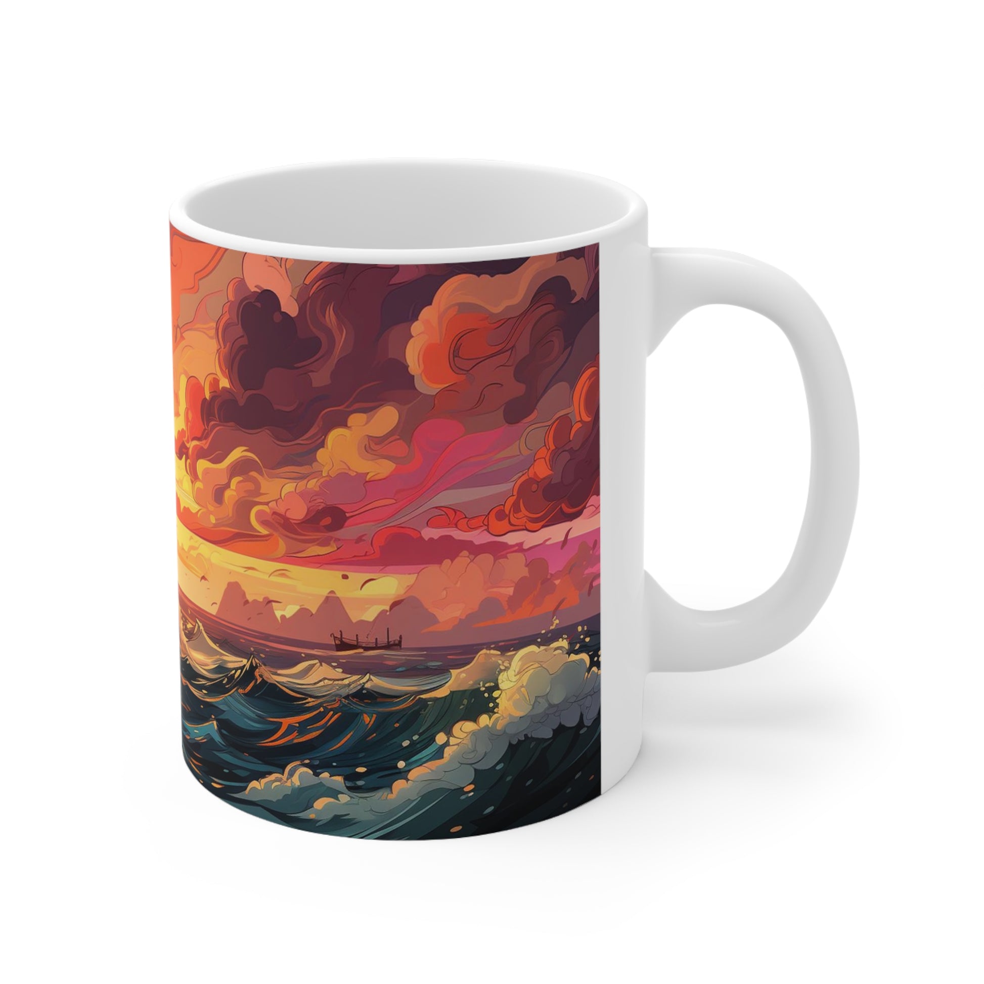 Pastel Lighthouse Mug Edition 8 Image 3