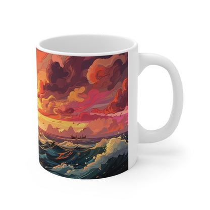 Pastel Lighthouse Mug Edition 8 Image 3