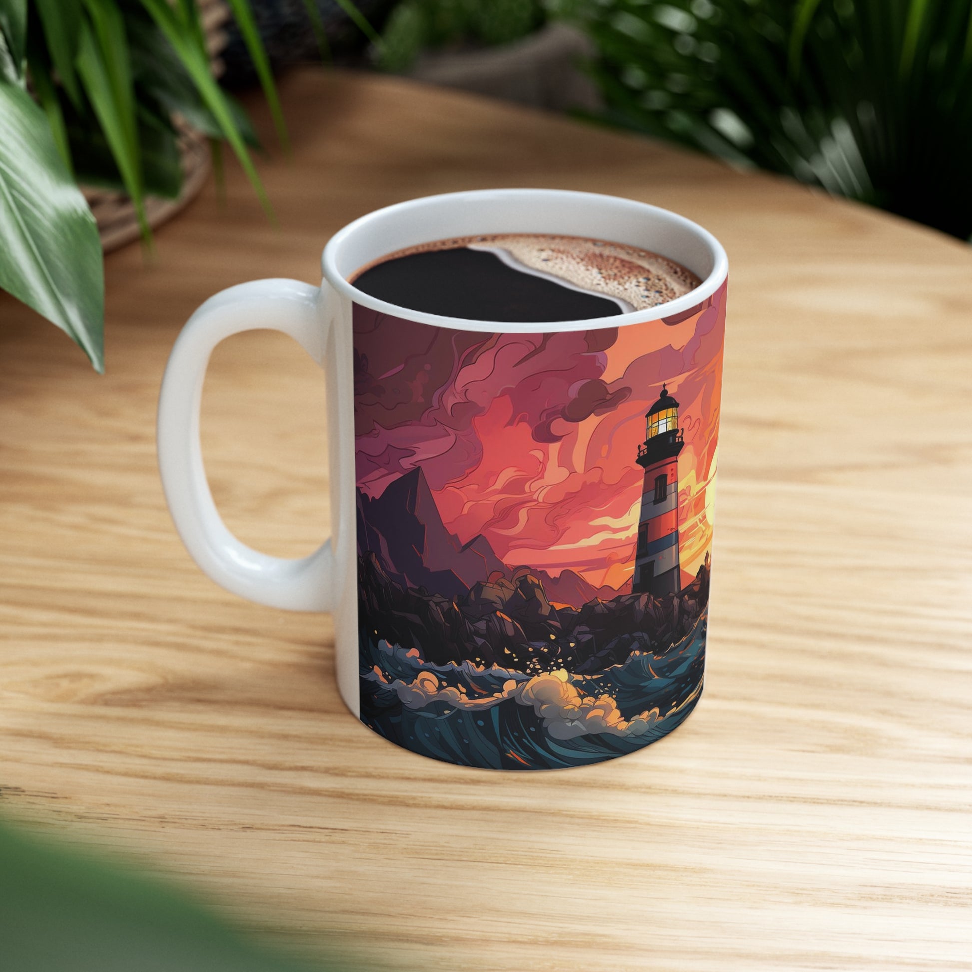 Pastel Lighthouse Mug Edition 8 Image 4