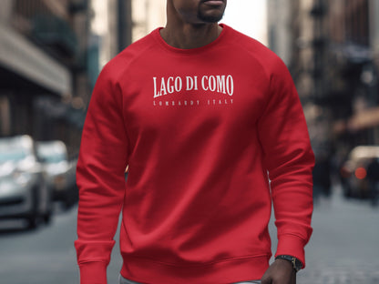 Lago di Como Sweatshirt Red