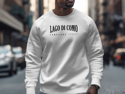 Lago di Como Sweatshirt White