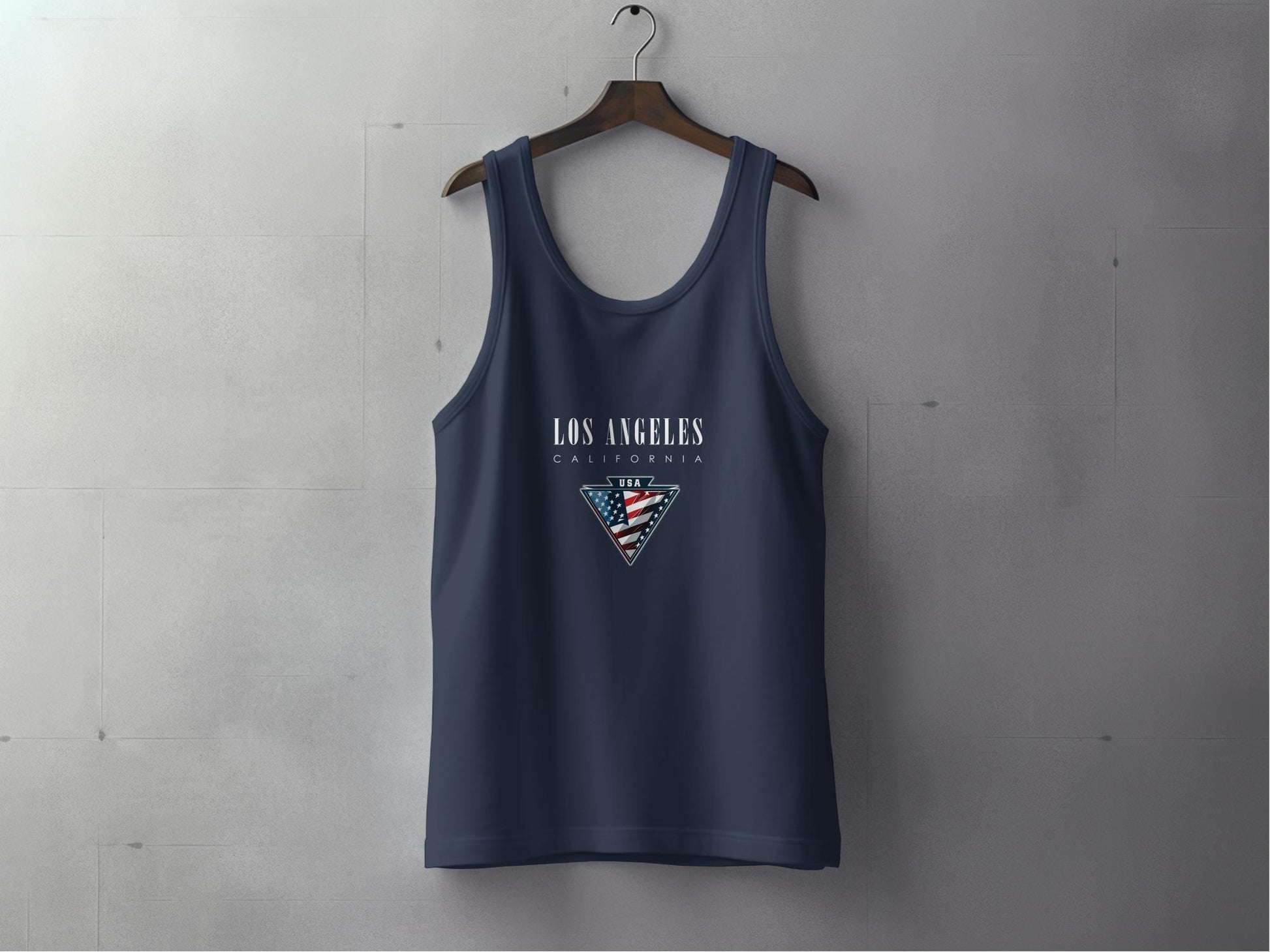 Los Angeles Tank Top Navy