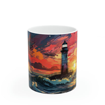 Pastel Lighthouse Mug Edition 1 Image 2