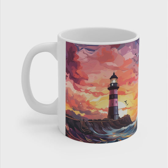 Pastel Lighthouse Mug Edition 6