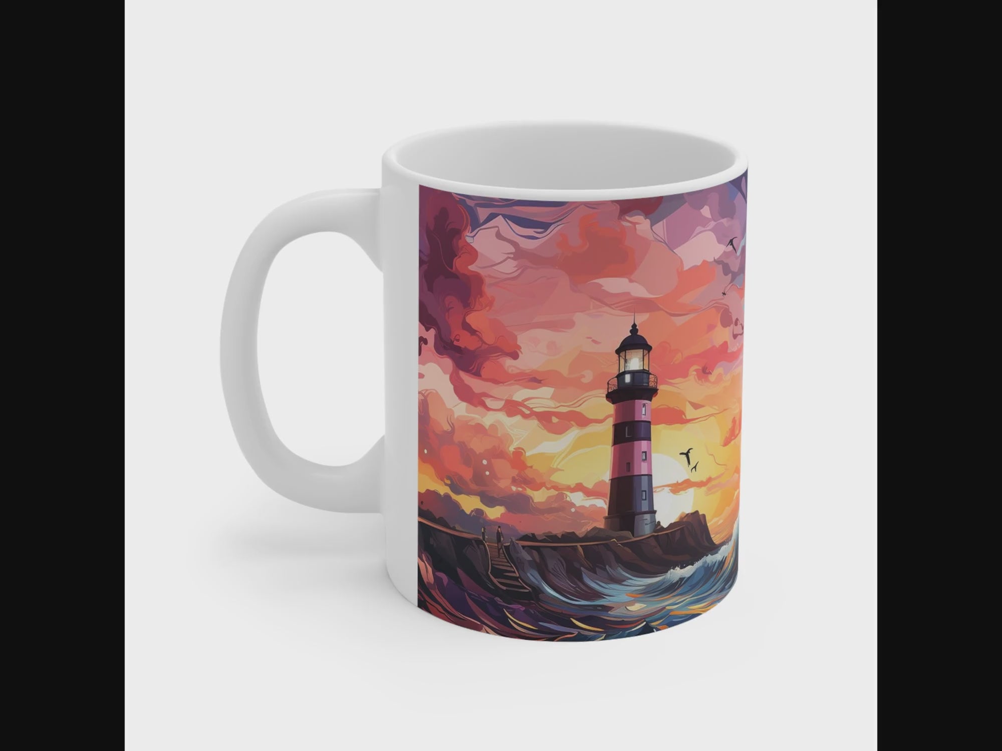 Pastel Lighthouse Mug Edition 6