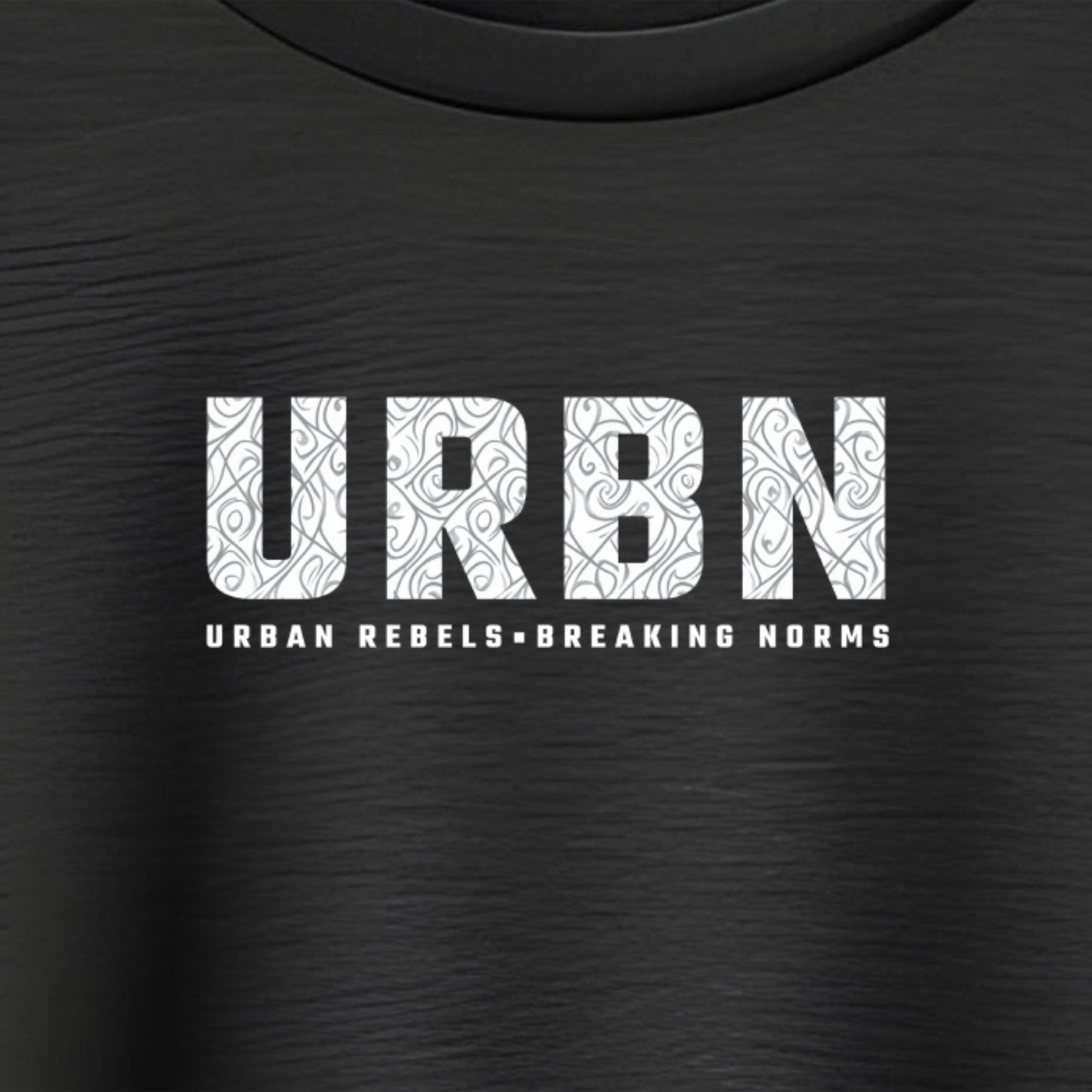 URBN T-Shirt Logo close up