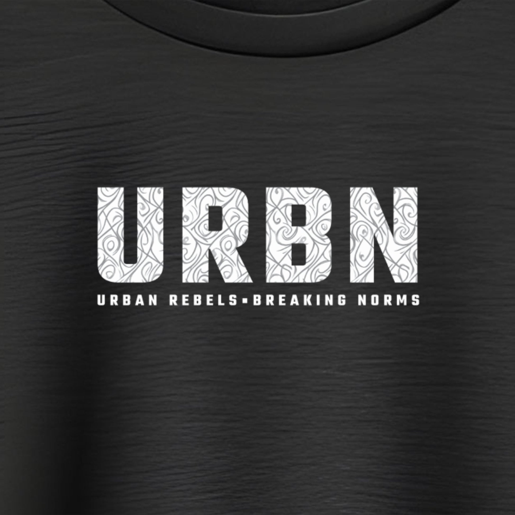 URBN T-Shirt Logo close up