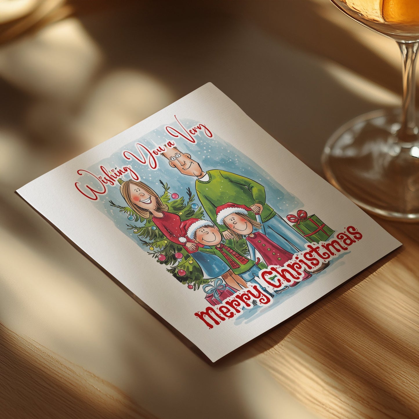 Wishing You A Merry Christmas Napkins Image 3