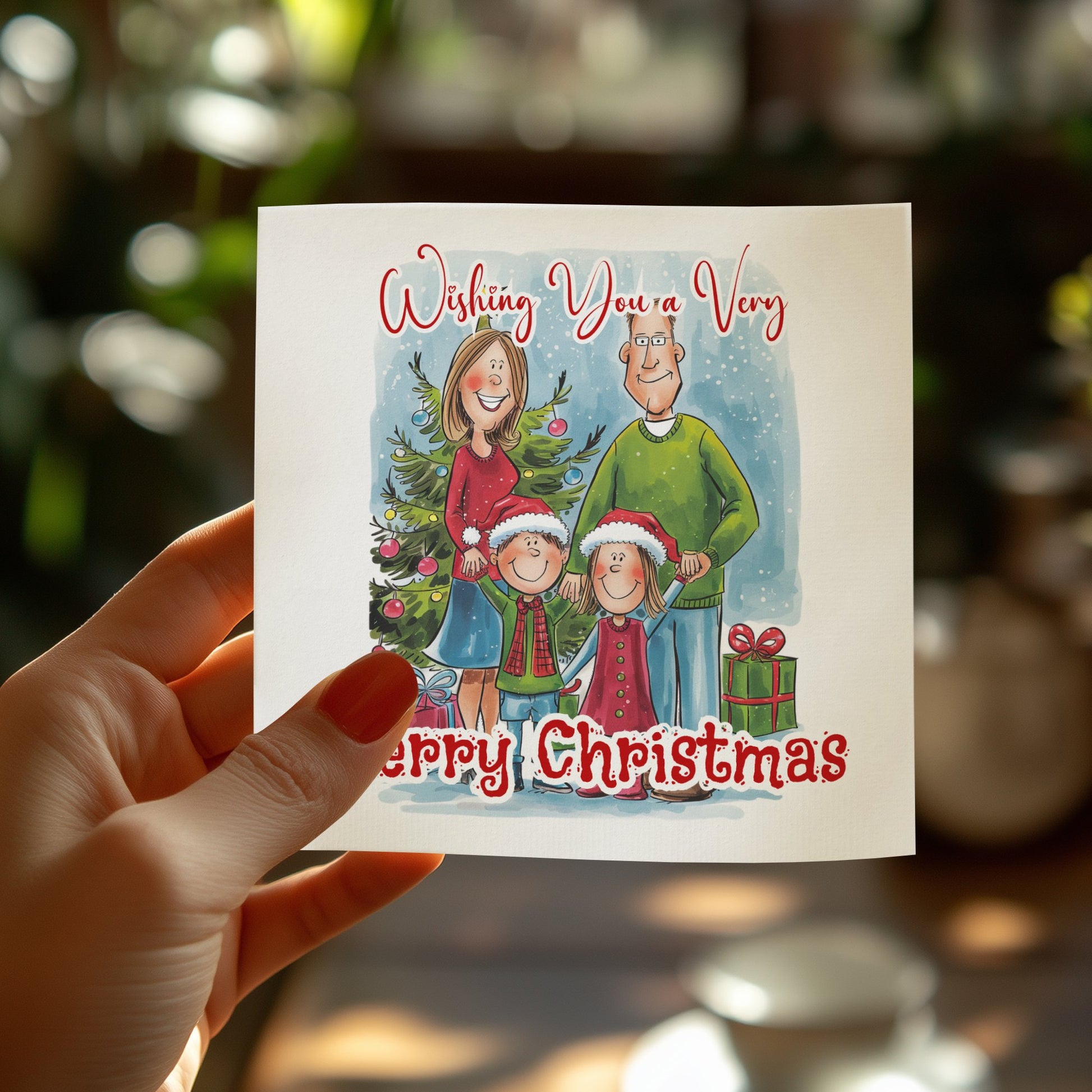Wishing You A Merry Christmas Napkins Image 8