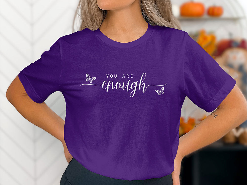 Women's graphic tees and casual t-shirts with soft cotton styles featuring empowering, uplifting, and creative designs.